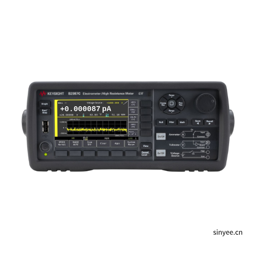B2980C系列飛安計/皮安計和靜電計/高阻表